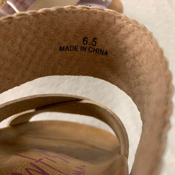 Blowfish Malibu Women's Leah Slide-On Platform Sandals Size 6.5 - Picture 8 of 10